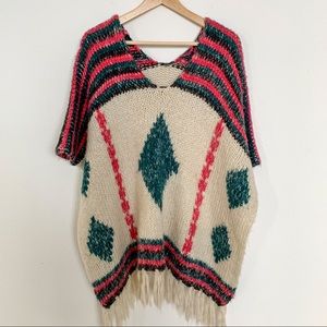 Sweater Poncho
